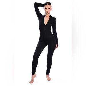 ISO body by raven tracy basics jumpsuit midnight black